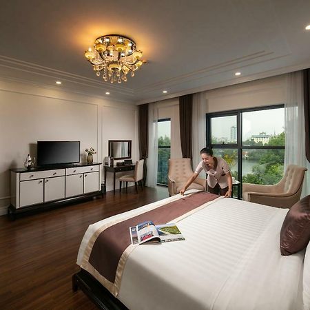 Adonis Hotel Hanoi Bagian luar foto