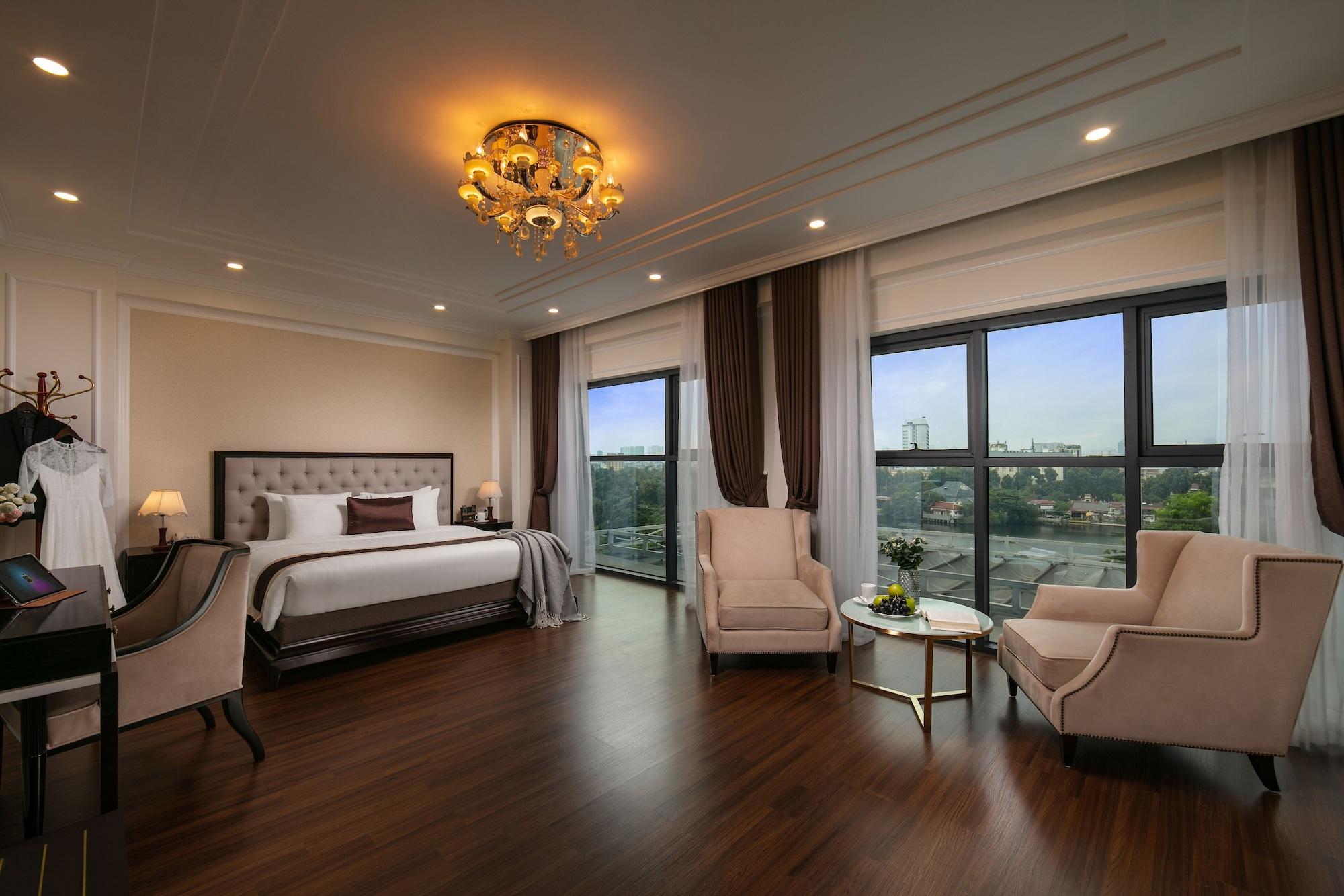 Adonis Hotel Hanoi Bagian luar foto