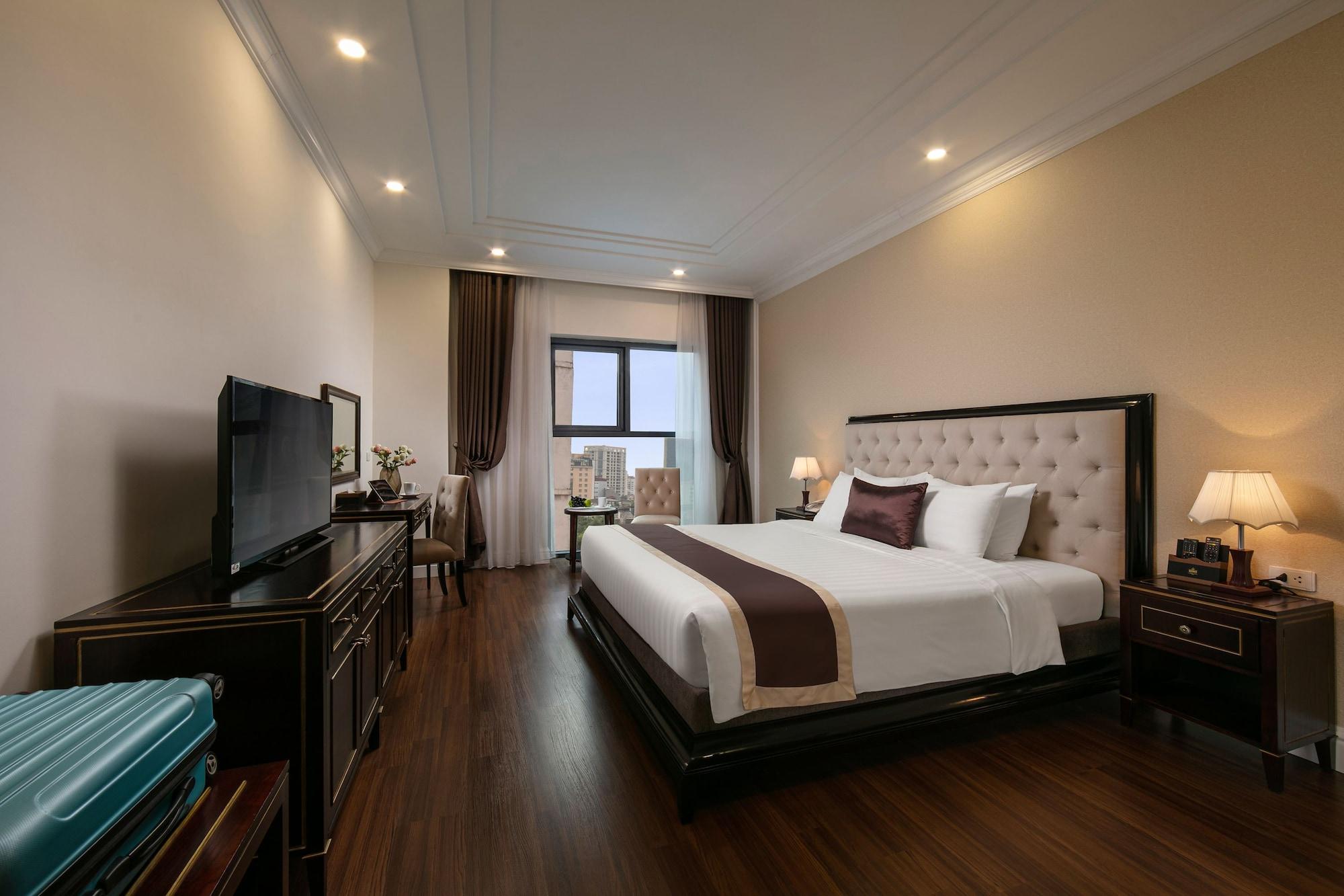 Adonis Hotel Hanoi Bagian luar foto
