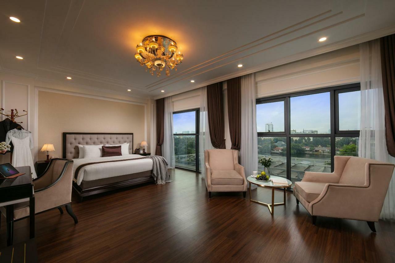Adonis Hotel Hanoi Bagian luar foto