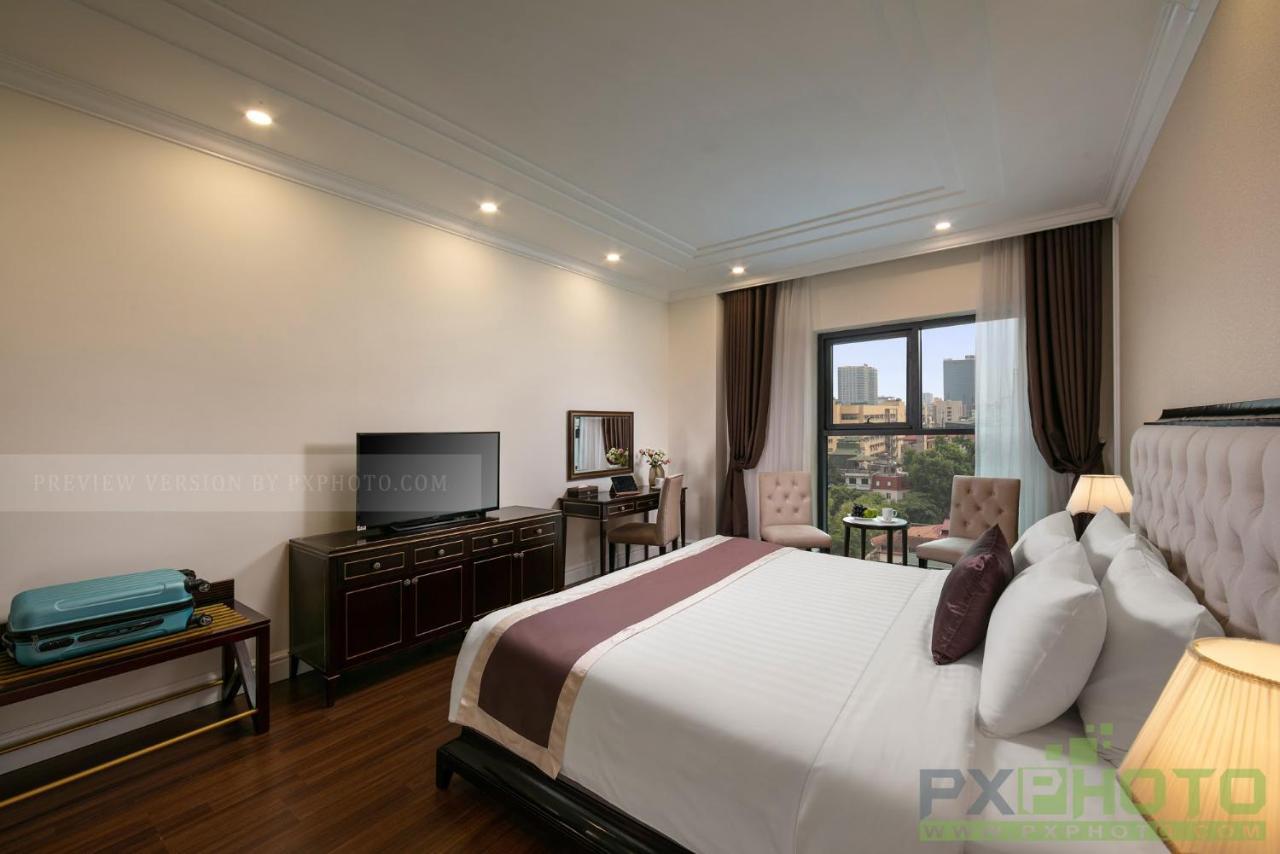 Adonis Hotel Hanoi Bagian luar foto